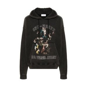 Off-White Caravaggio Mary Skate Logo Hoodie - NWT